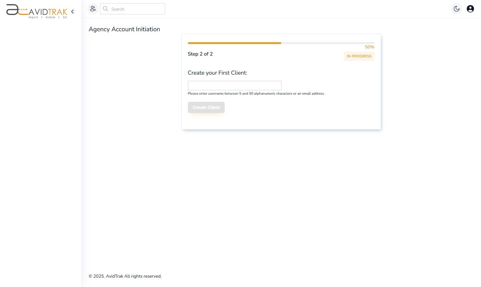 How to Set Up an AvidTrak Agency Account