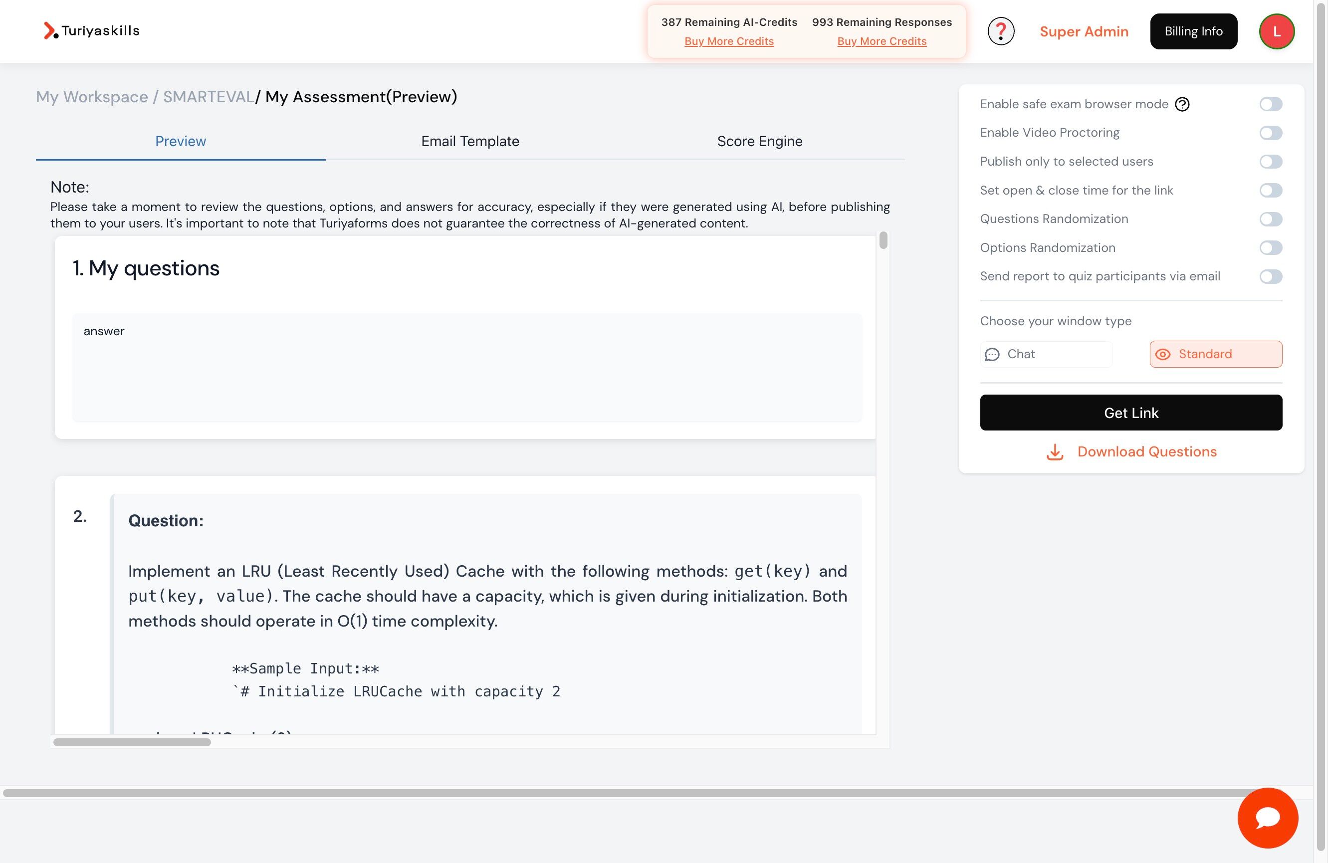 Enable Safe Exam Browser