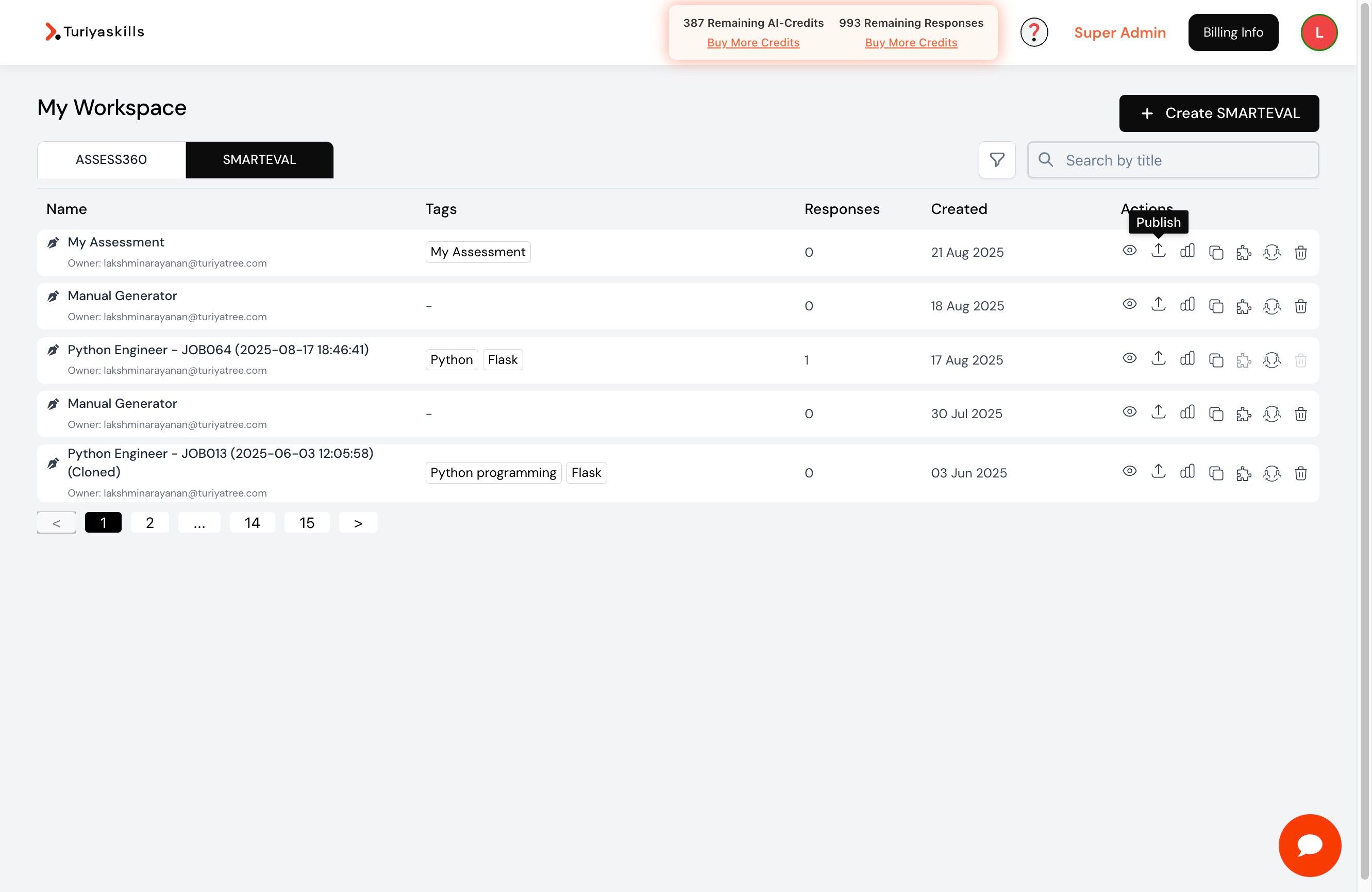 Navigate to SMARTEVAL