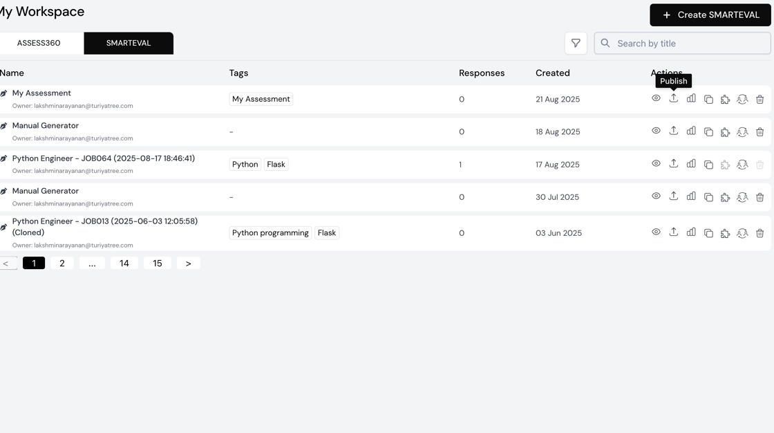 Navigate to SMARTEVAL