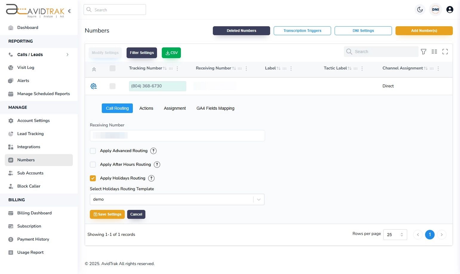 Holidays Routing refreshed