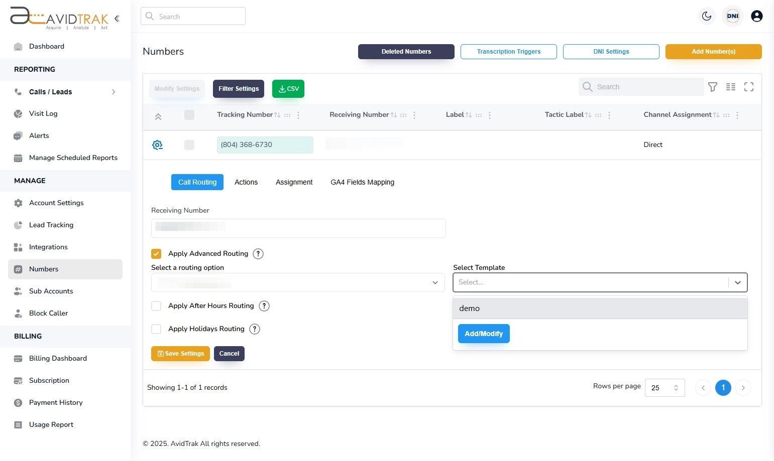 Sequential Outbound Dialer Template