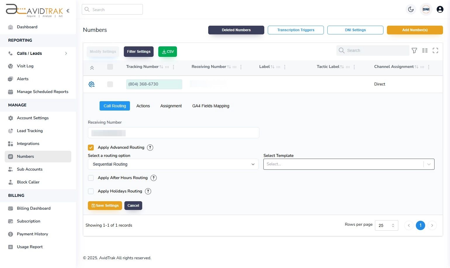 Sequential Outbound Dialer Template