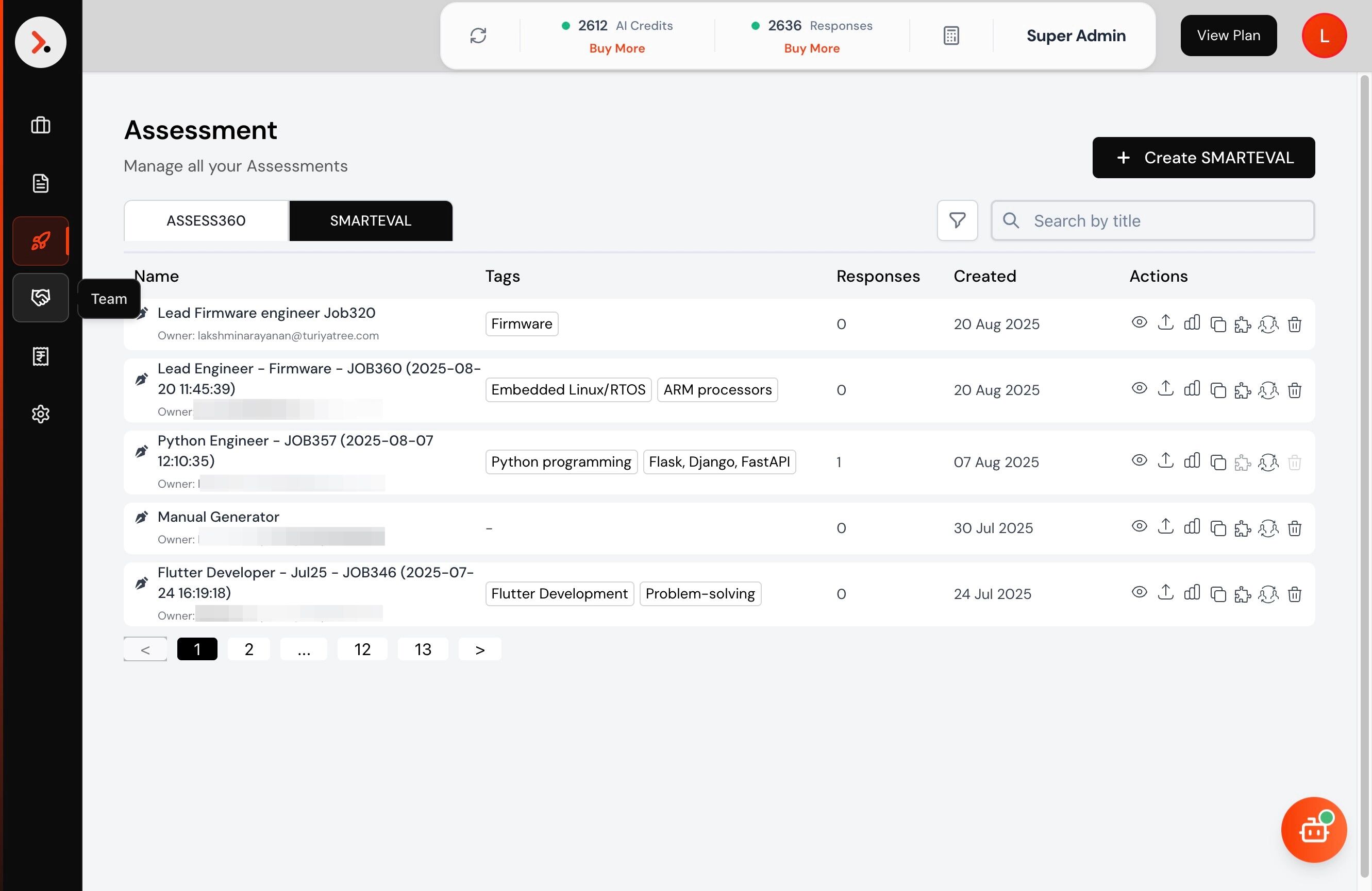 Resume Parser Features