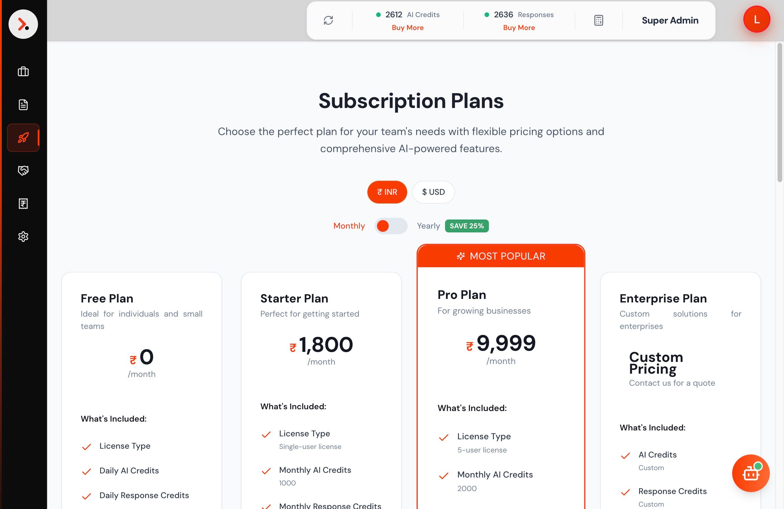 Subscription Options