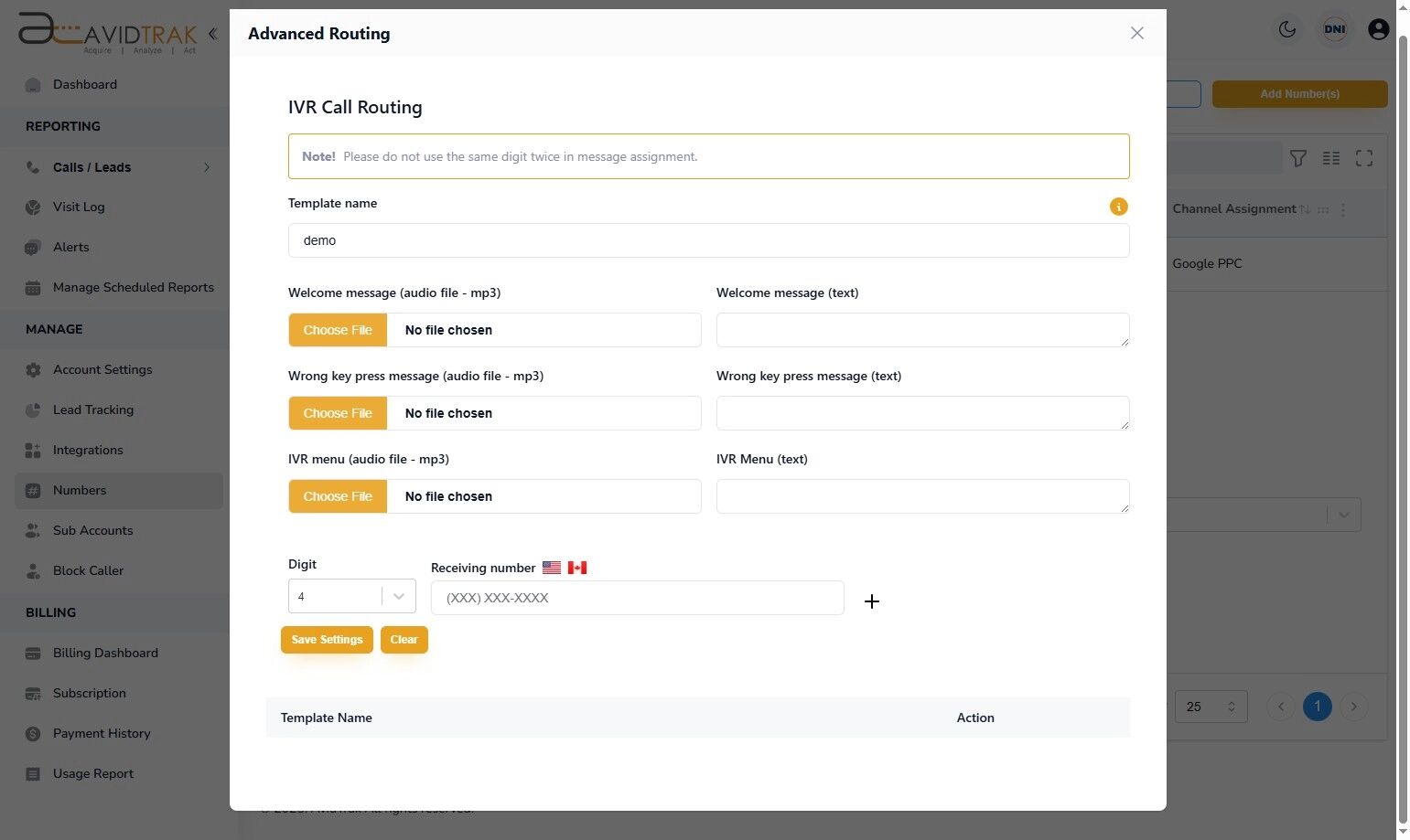 IVR Routing