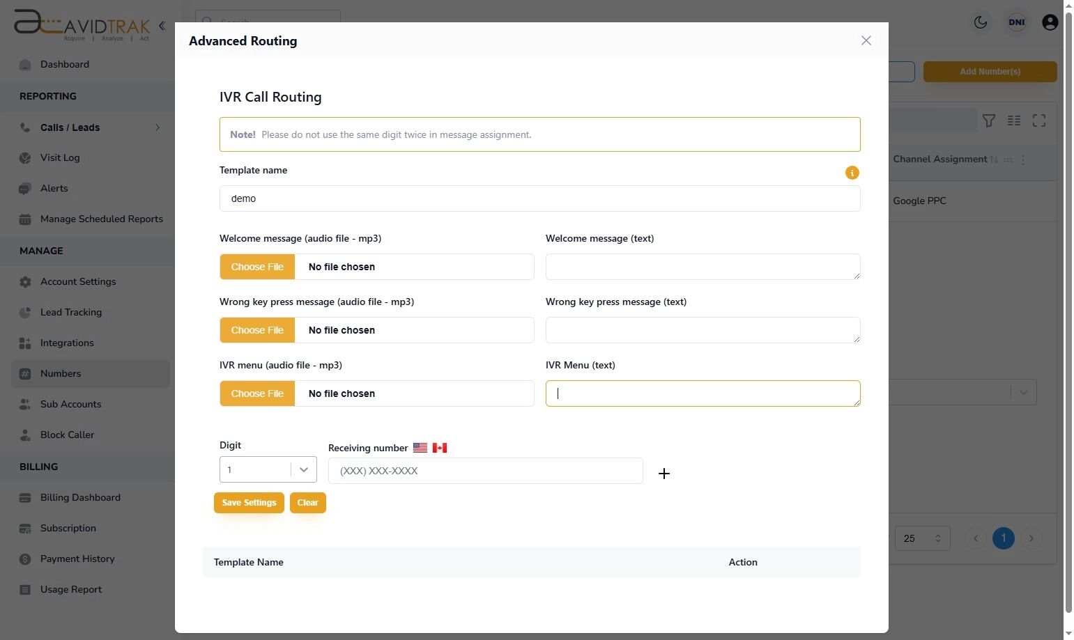 IVR Routing