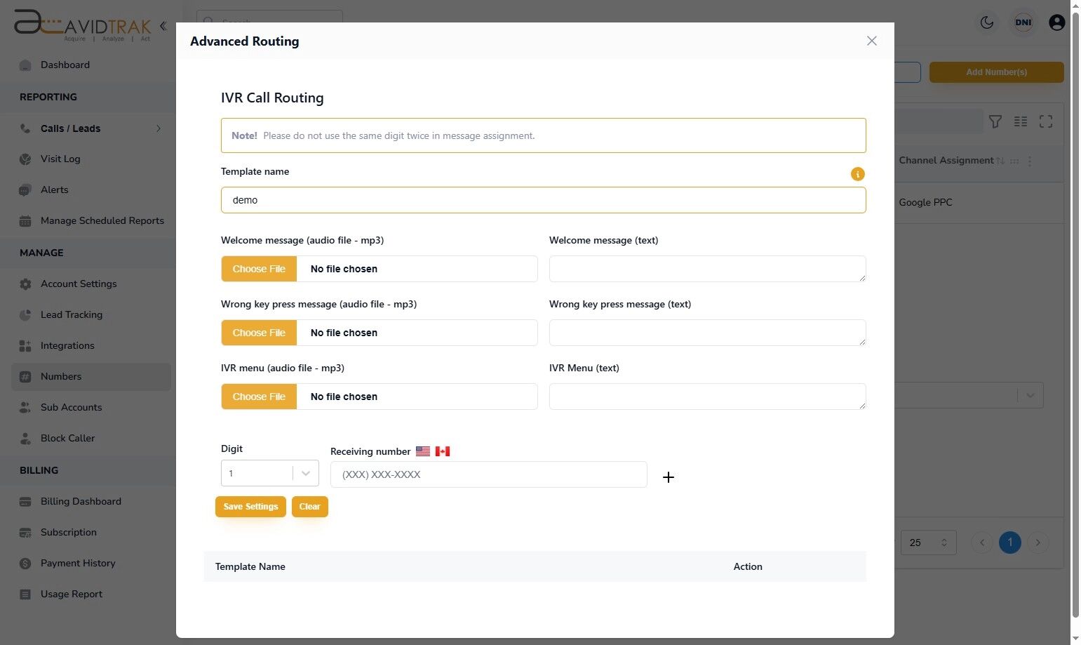 IVR Routing
