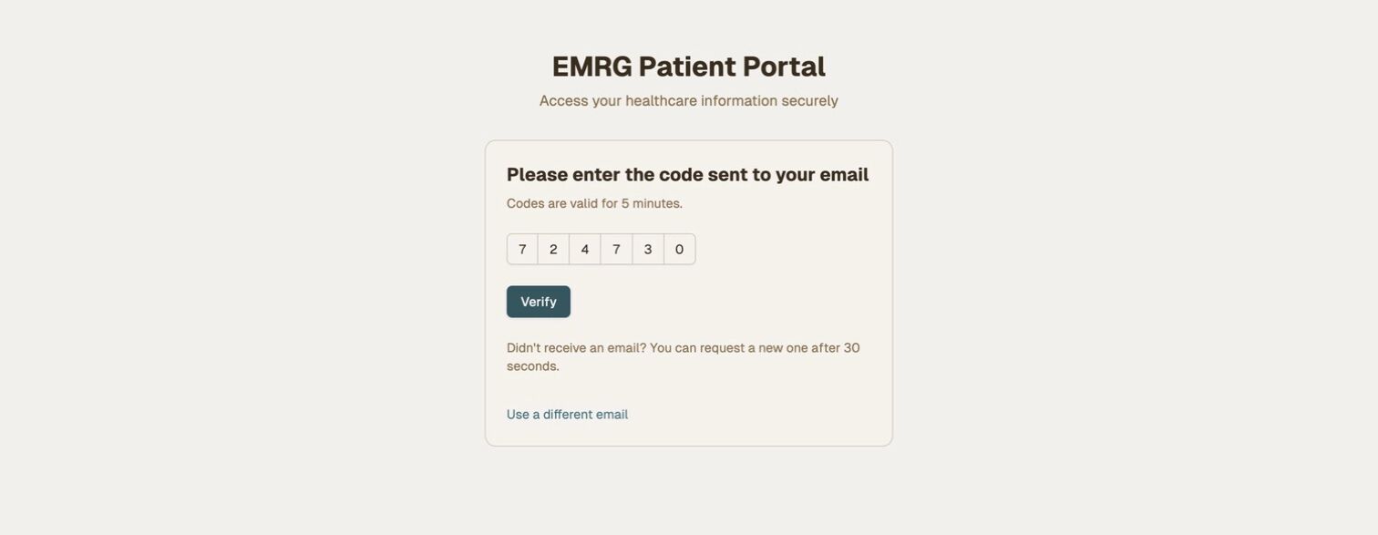 Email Verification