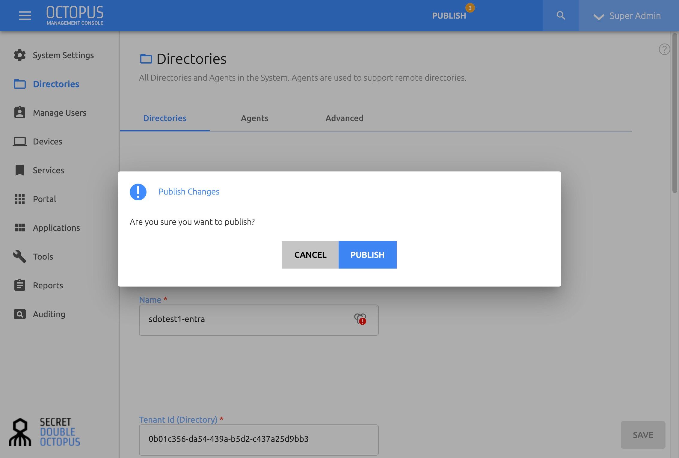 Step 21: Publish Directory