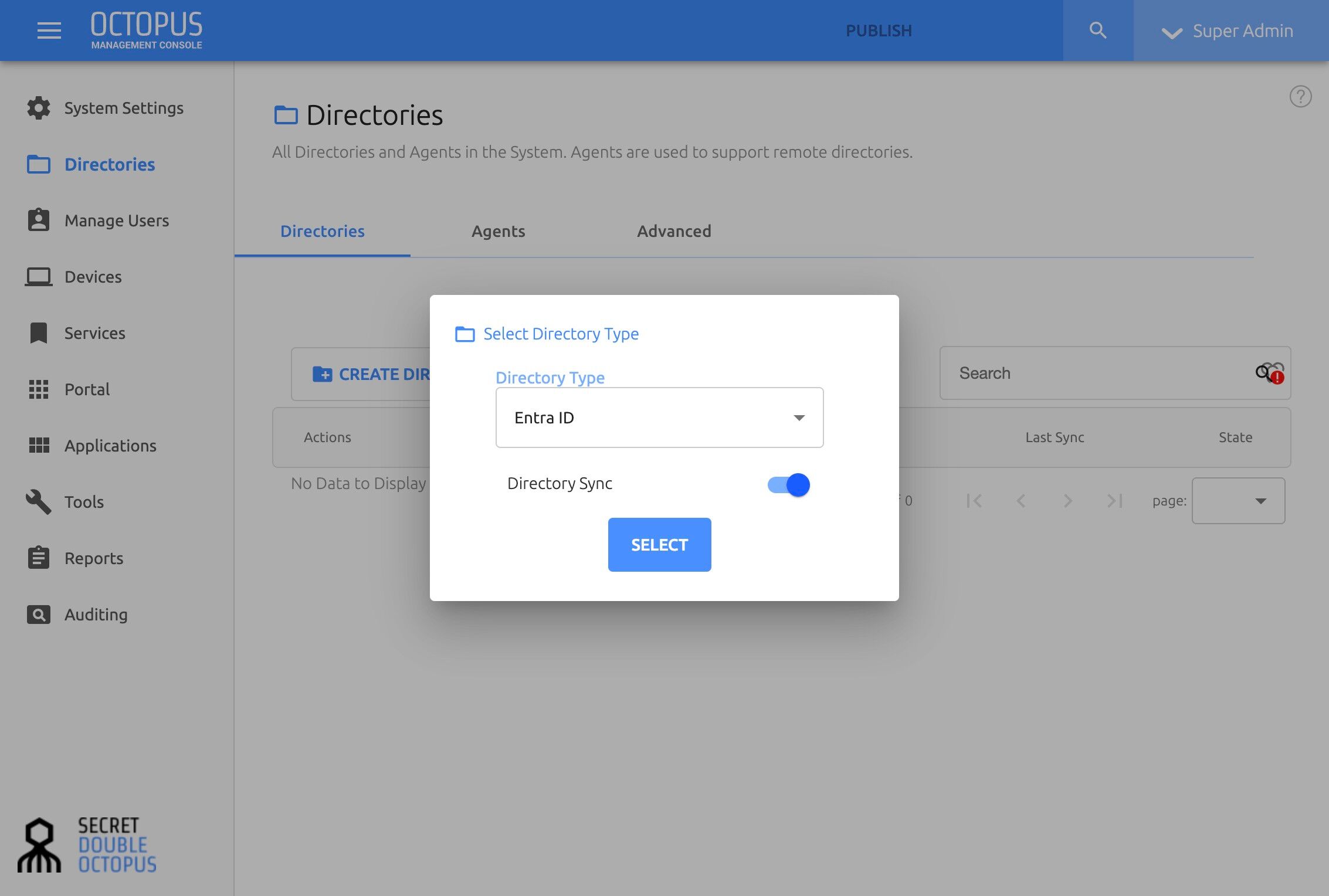 Step 13: Select Directory