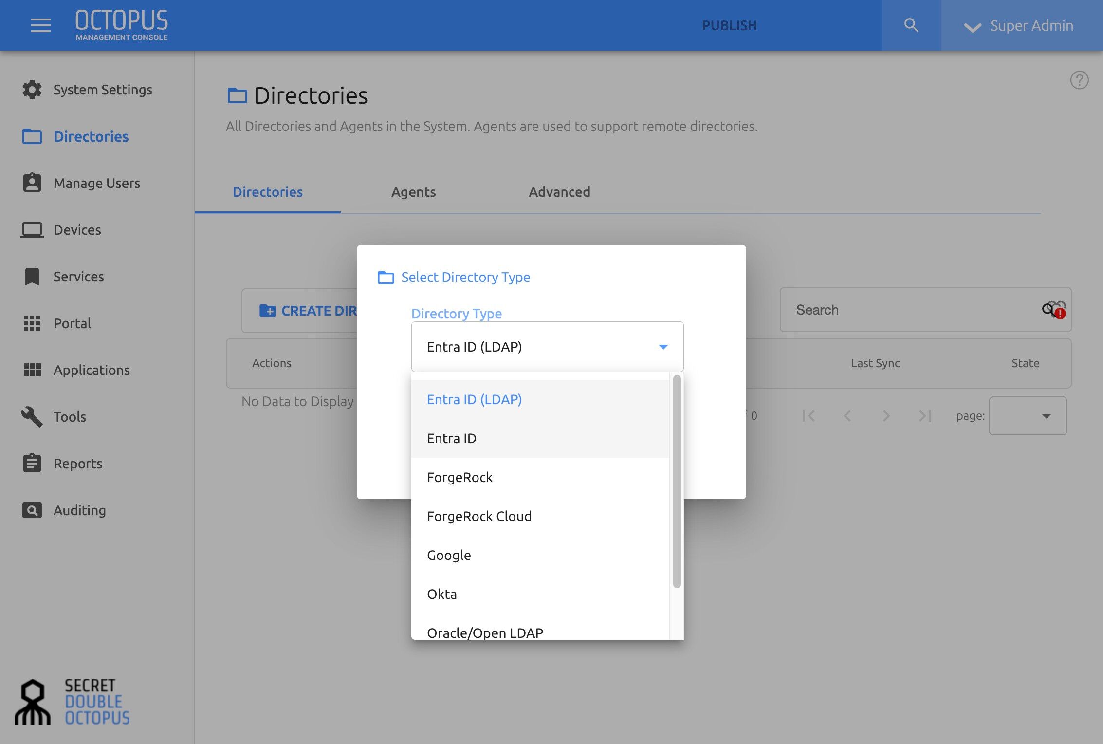 Step 11: Choose Entra ID