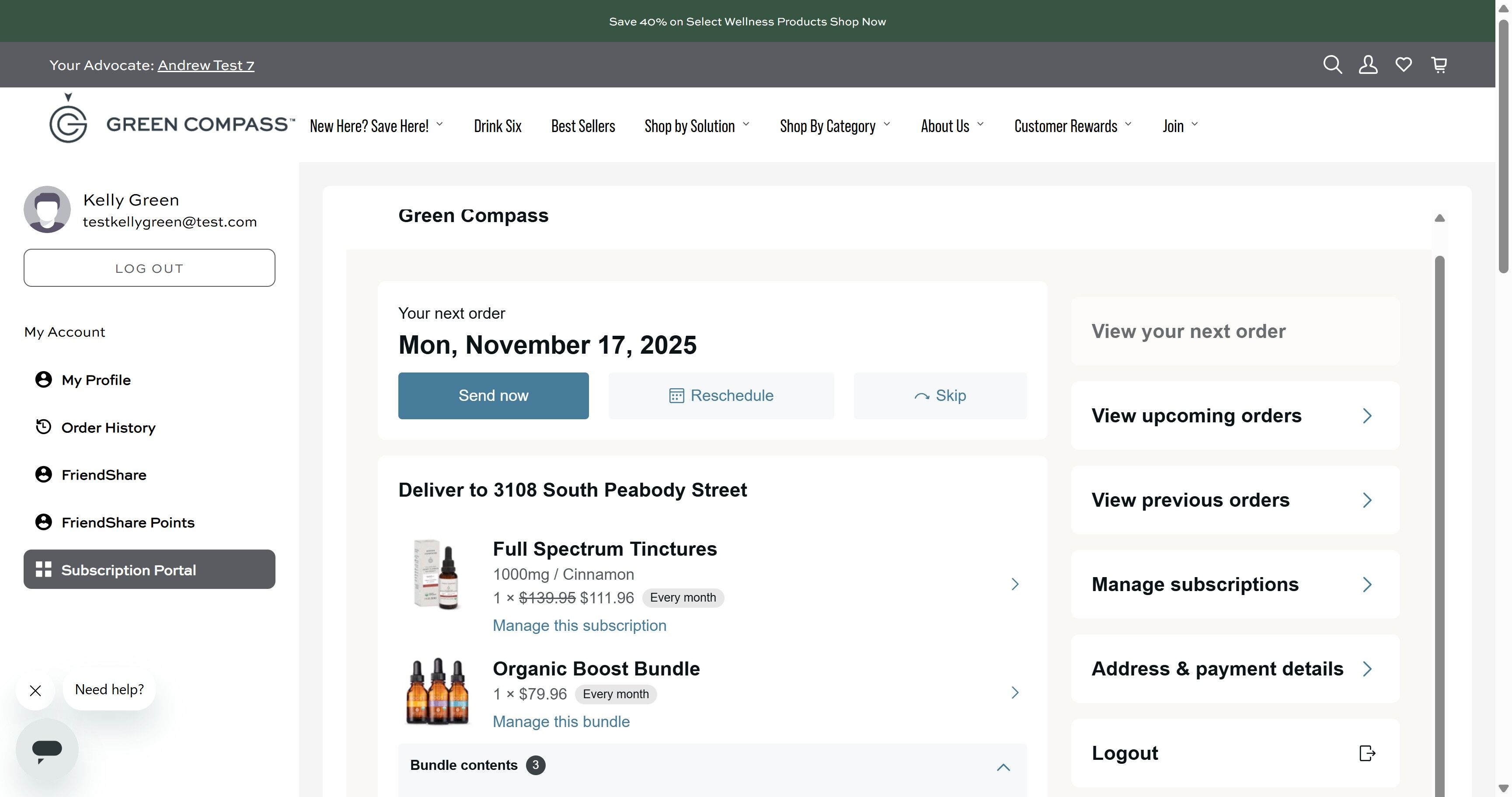 How do I update the payment method on my subscription? – Green Compass ...