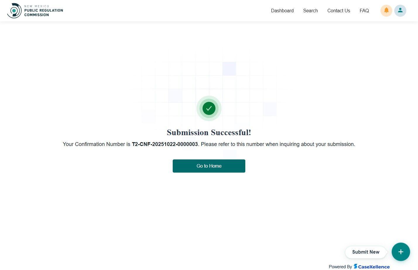 Tier 2 request confirmation