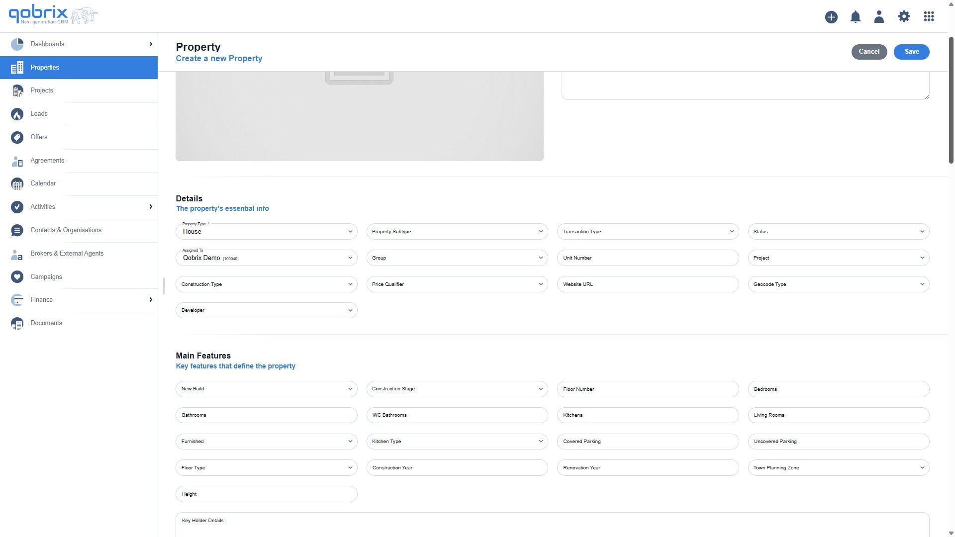 Step 4: Select property type