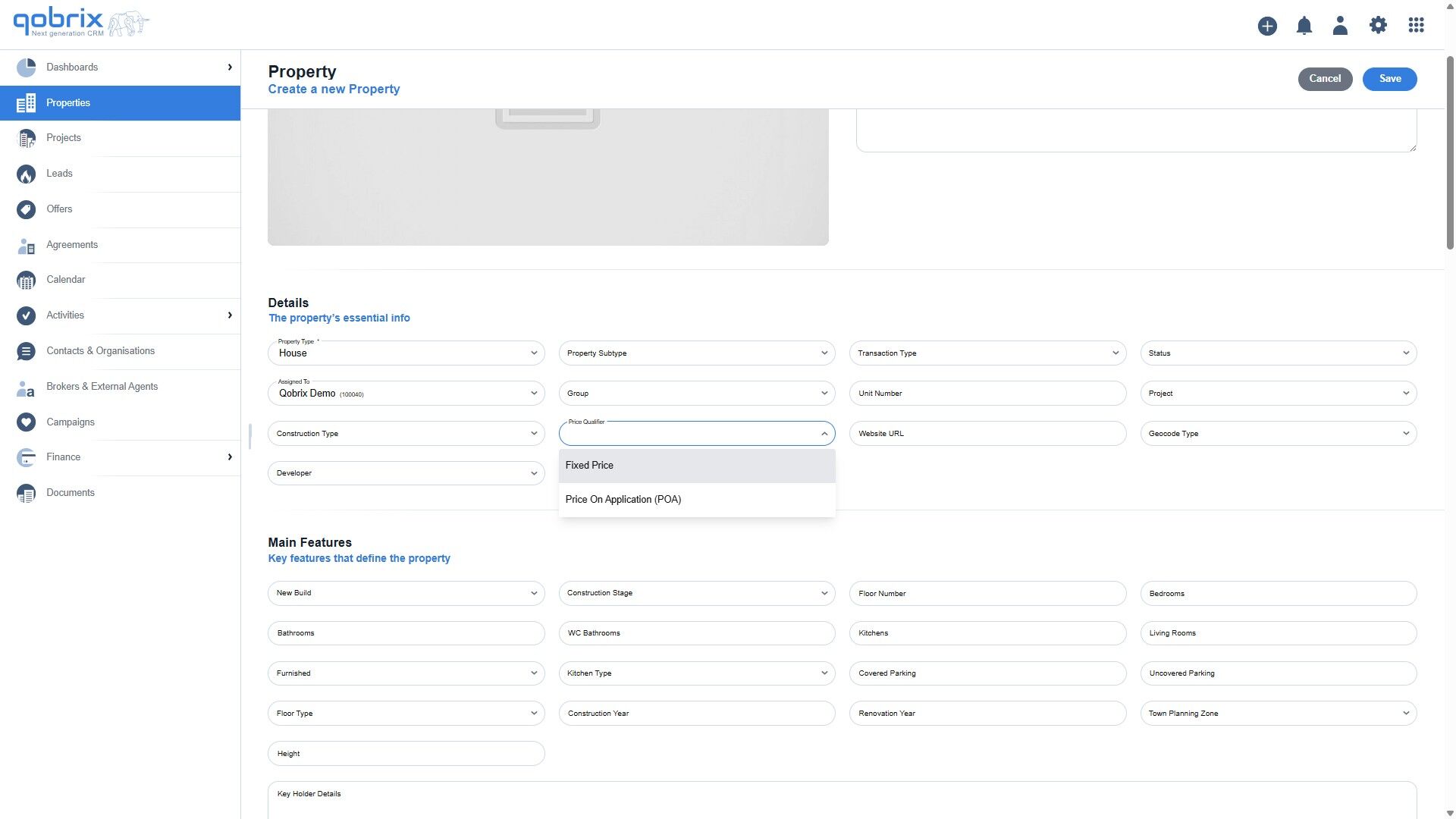 Step 7: Price Qualifier options