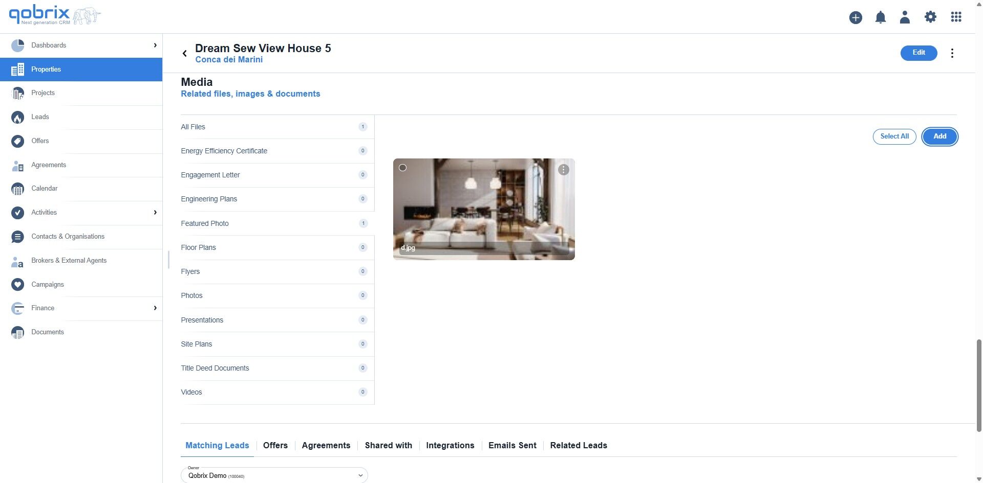 Step 16: Photos category