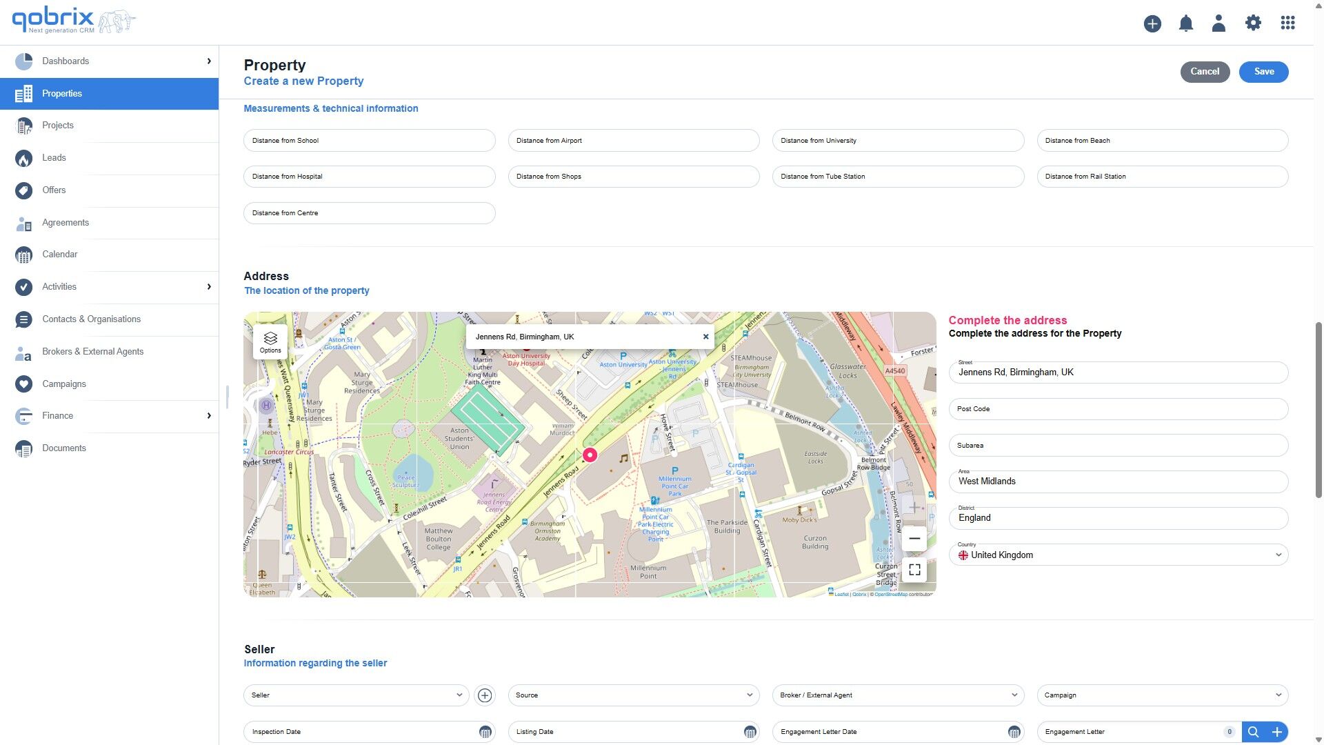 Step 11: Auto-complete location fields