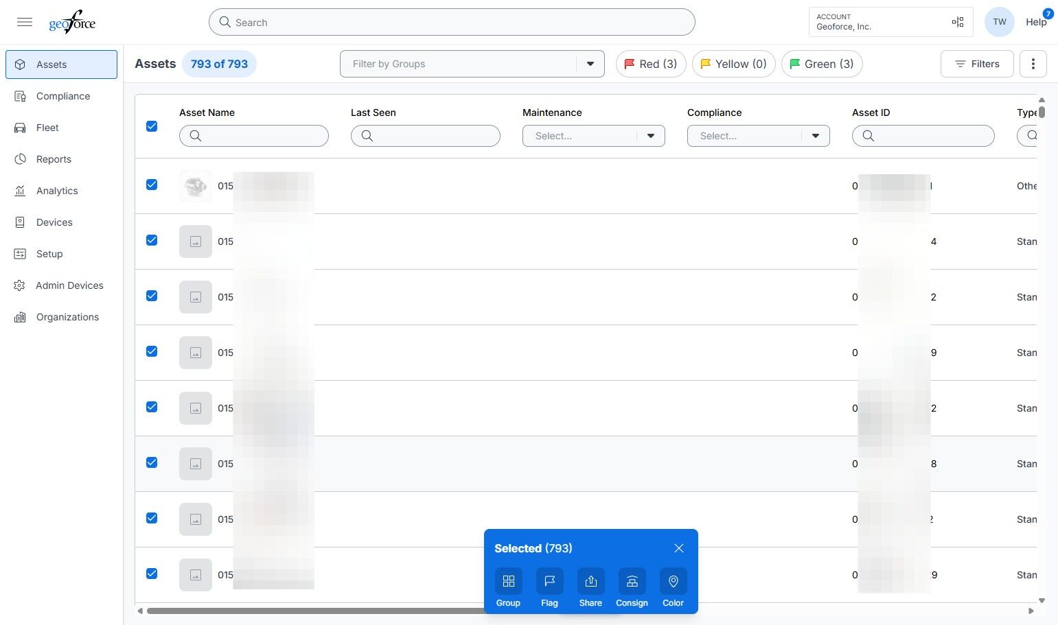 Groups - Creating Groups and Adding Assets – Geoforce Track & Trace