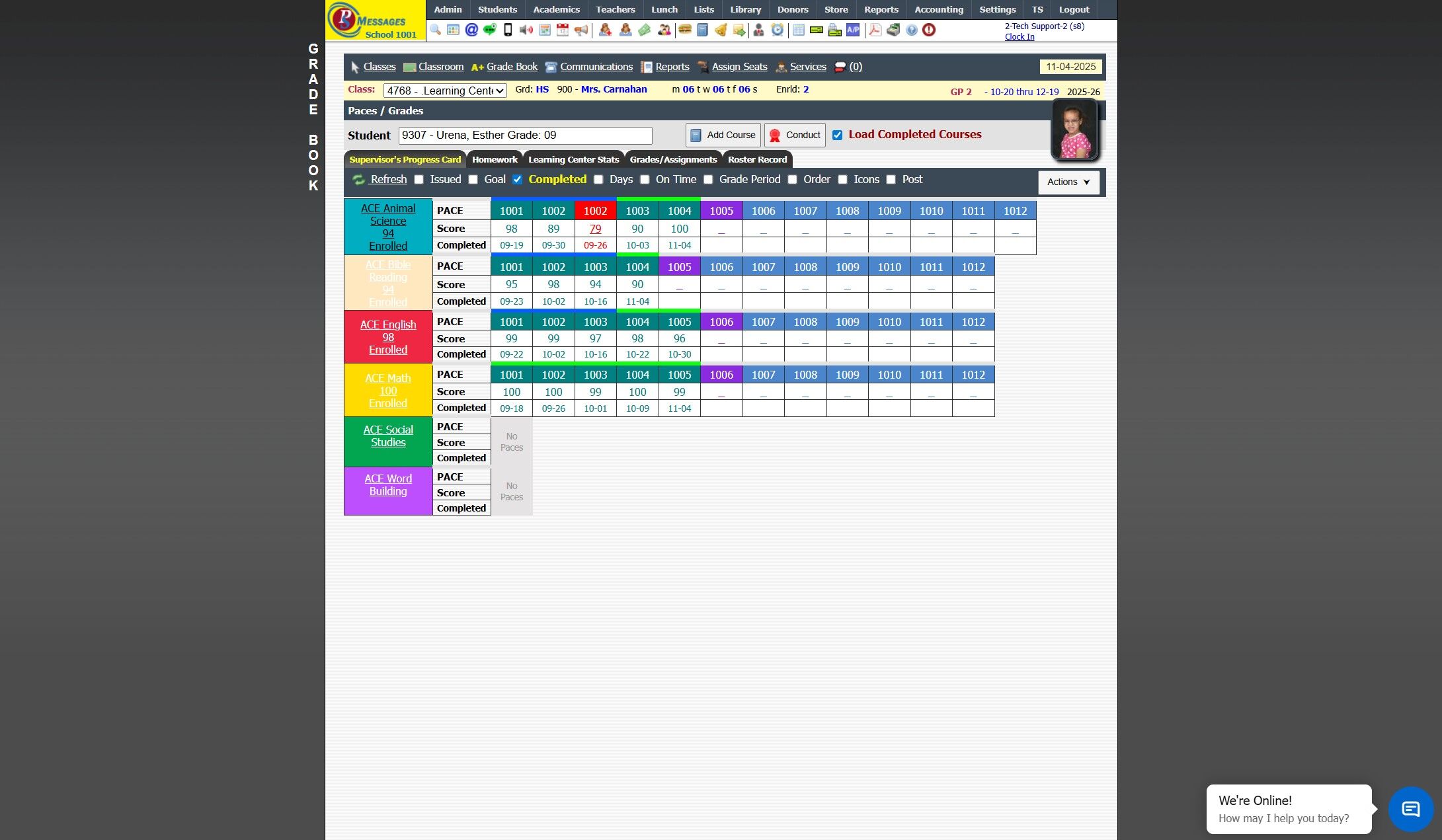 Understanding the Color Scheme in the Supervisor Card