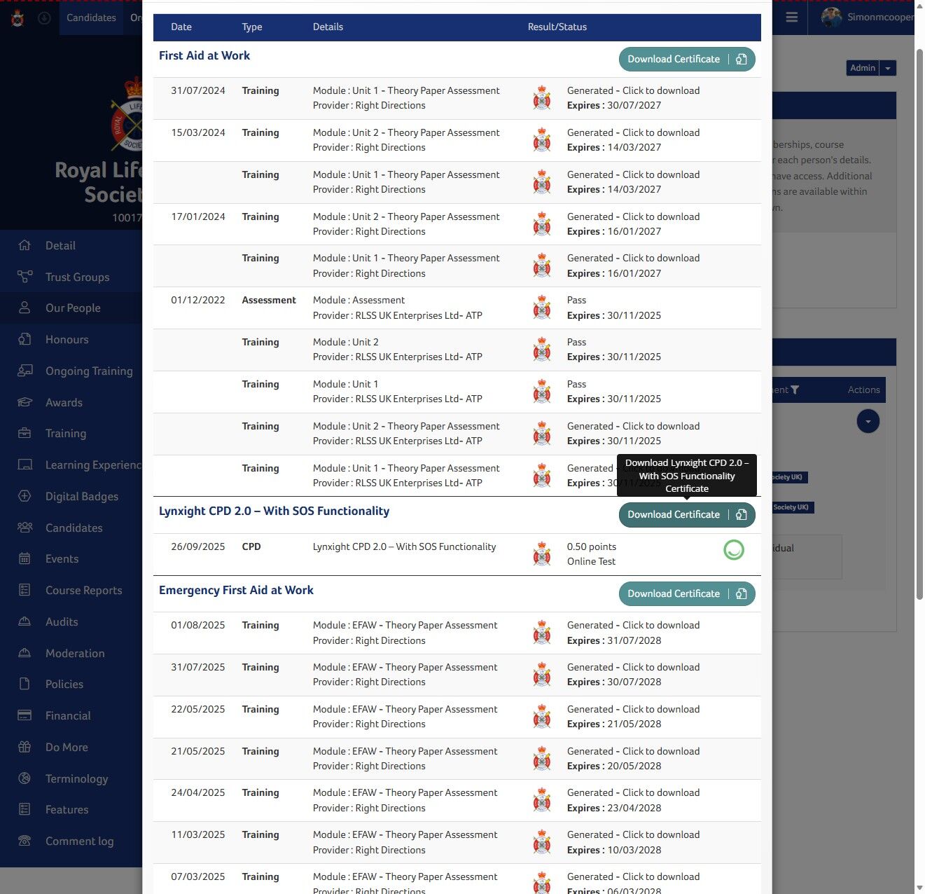 How to Download a CPD Certificate