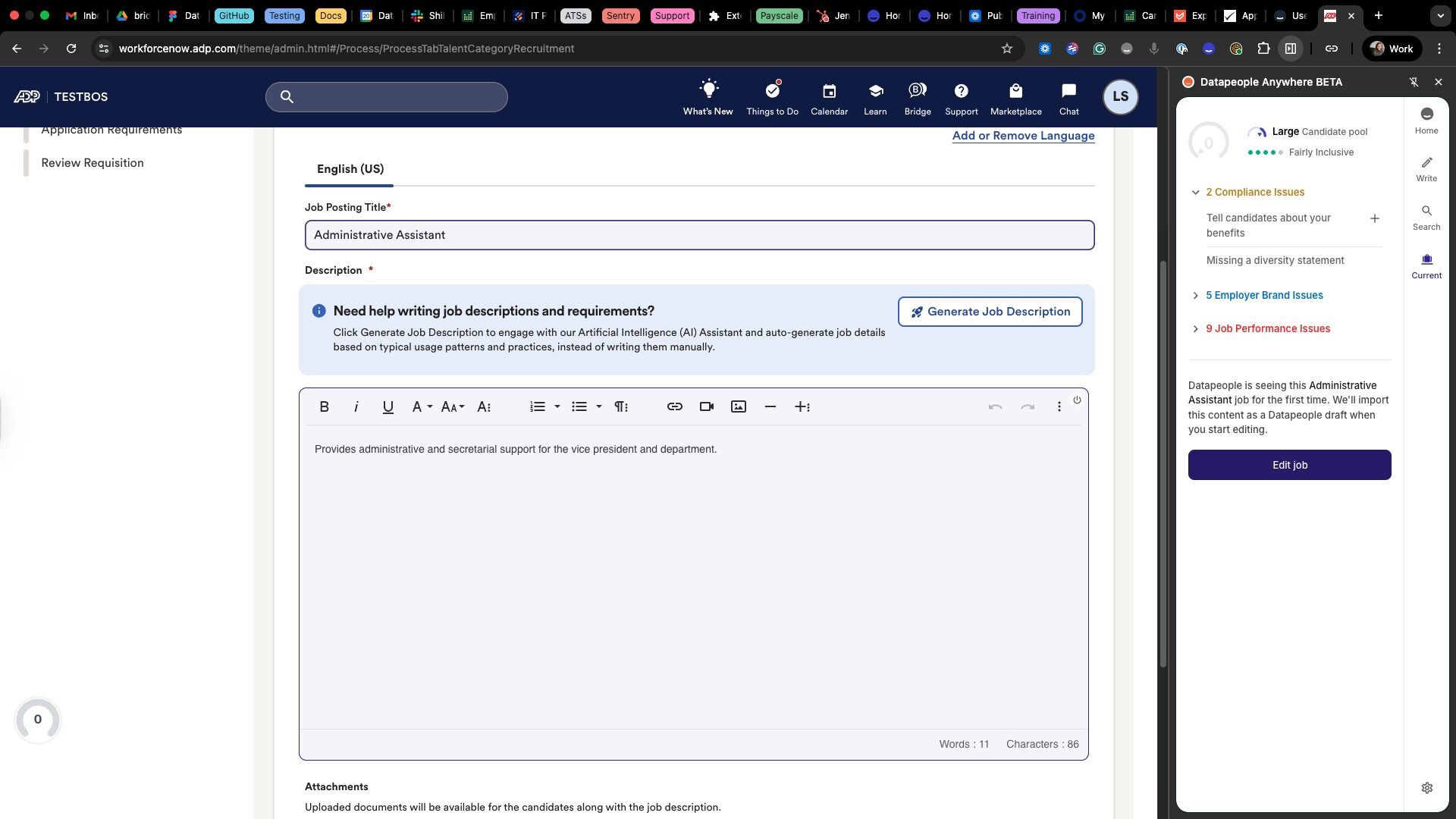 Using Datapeople Anywhere in ADP WorkforceNow - Datapeople Help Center