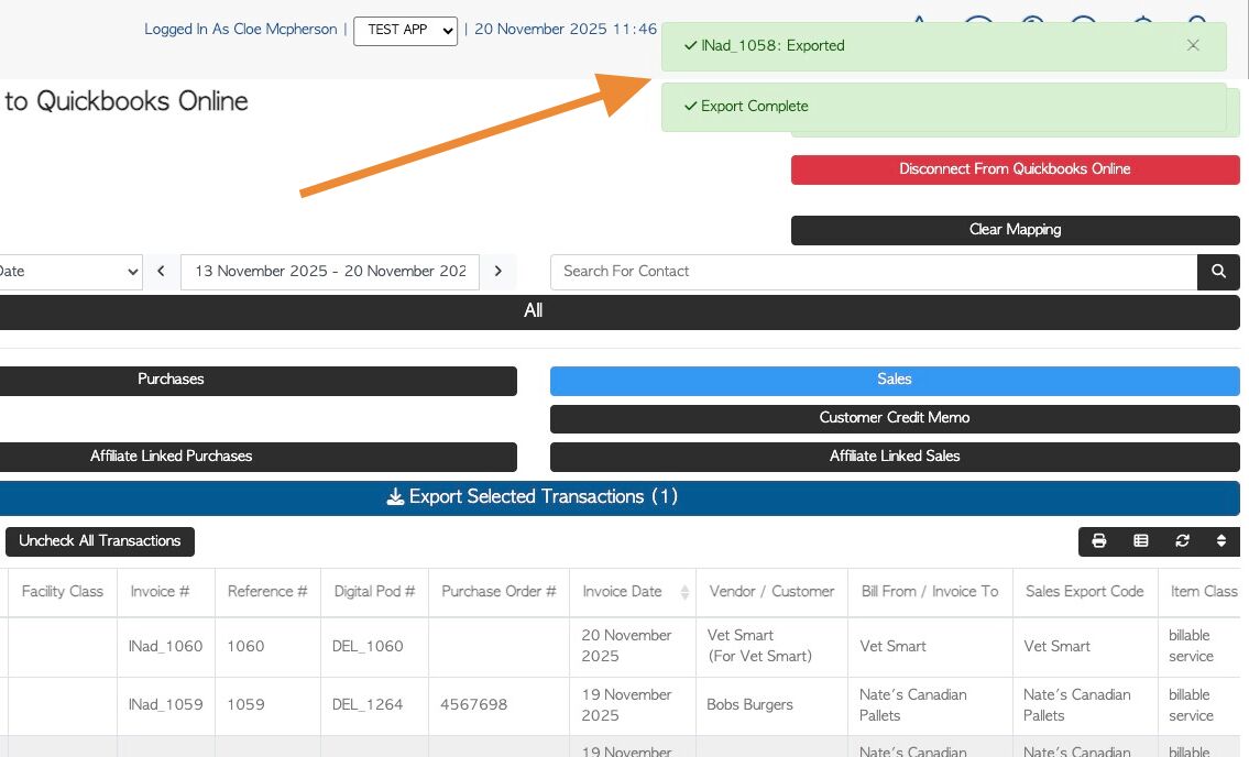 2/2: Export Data to QuickBooks Online: Prepare and Process.