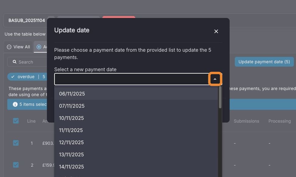 Valid date picker