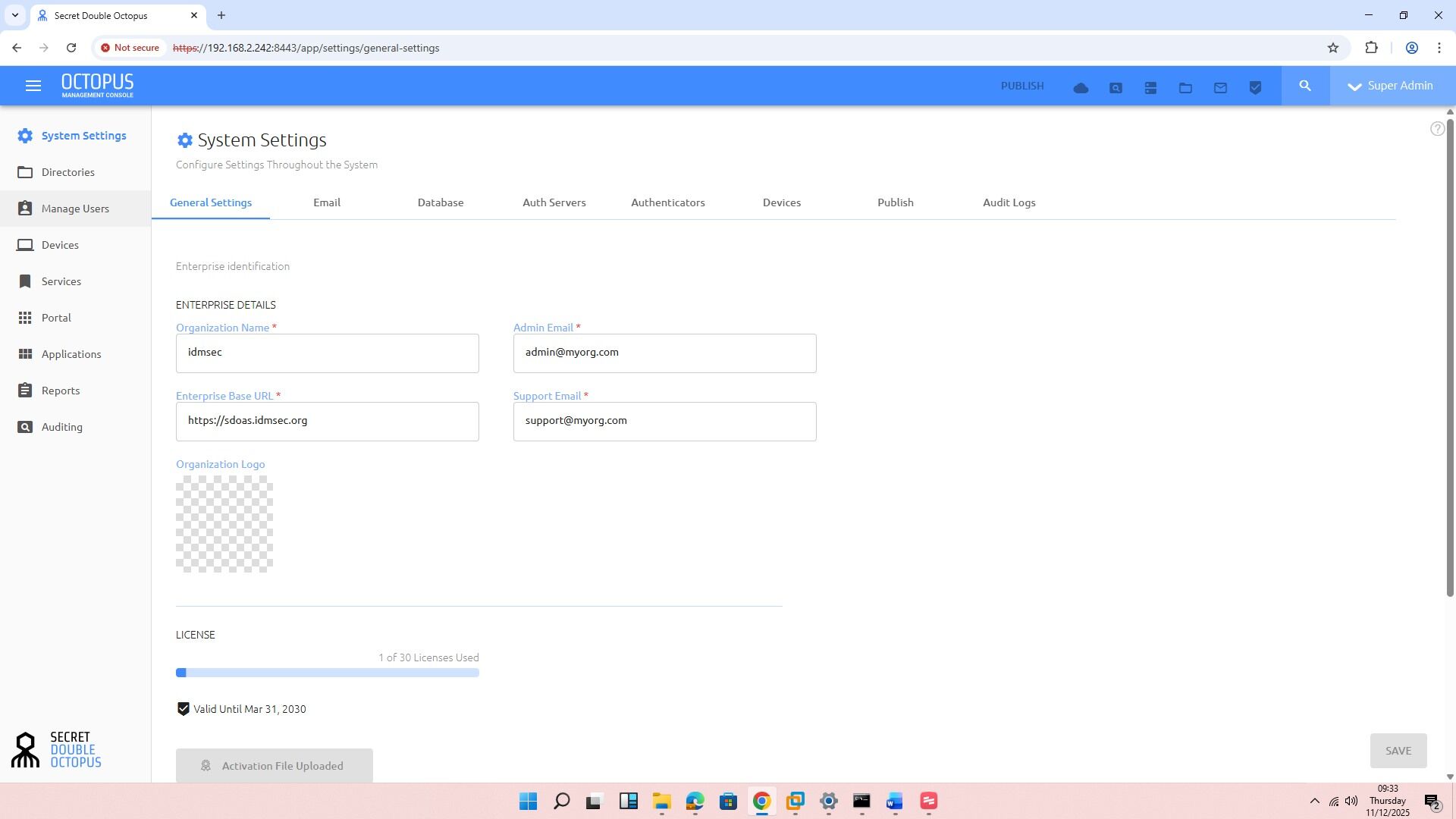 Step 1 - Manage Users
