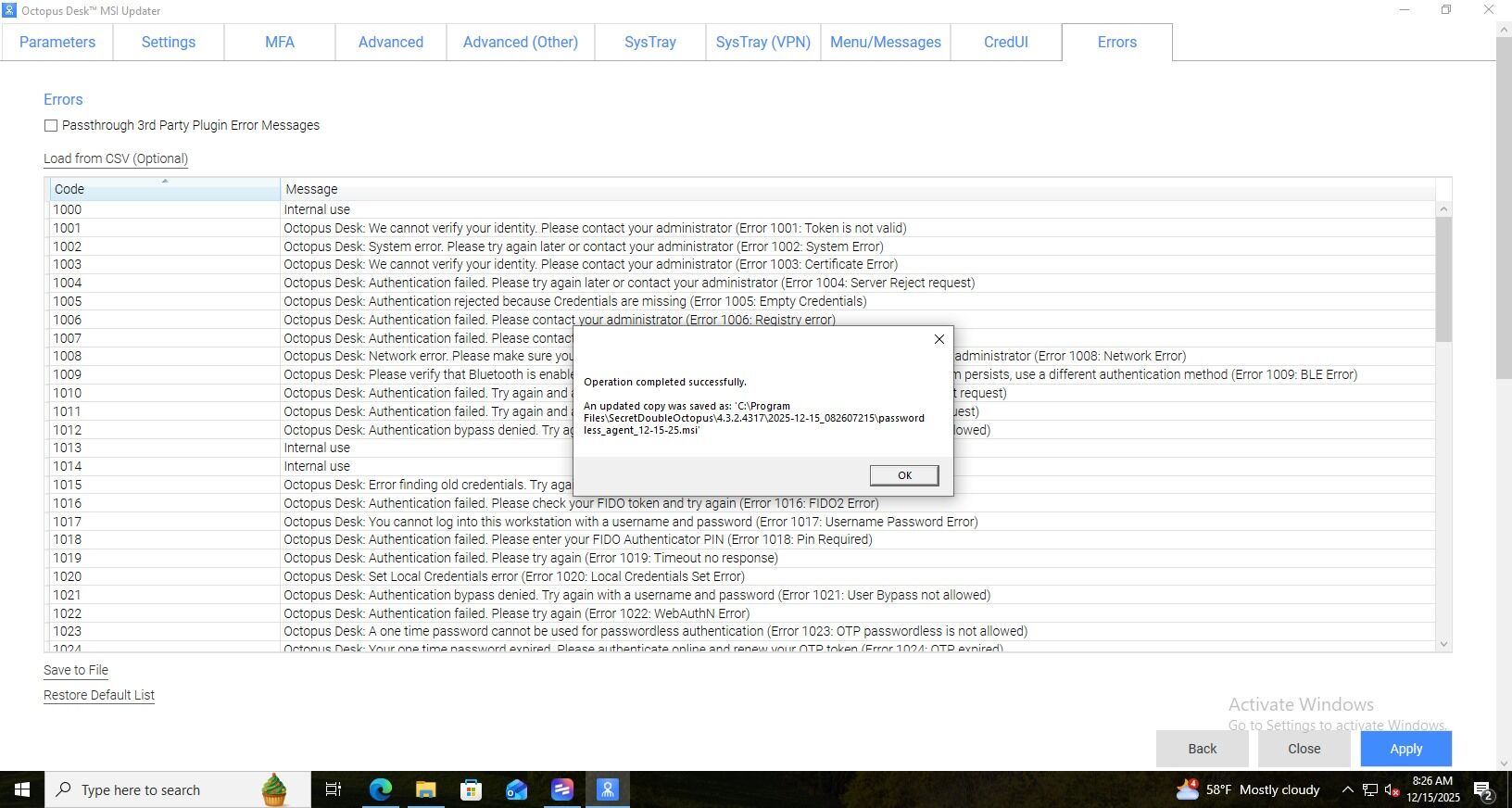 Step 48 screenshot